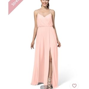 Azazie Darcy Bridesmaid dress Coral